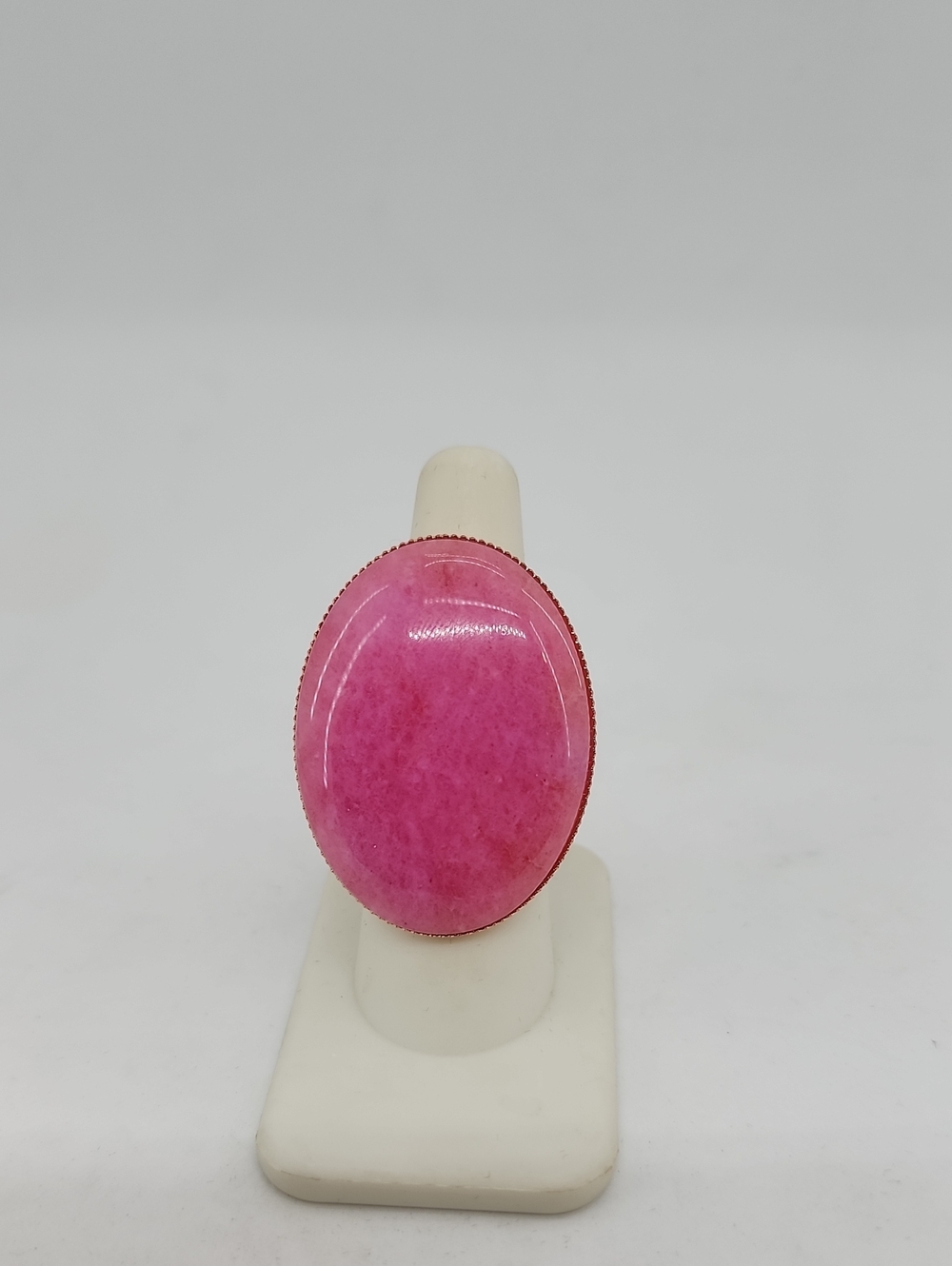GASOLINE GLAMOUR COCKTAIL RING PURPLE MOUNTAIN JASPER